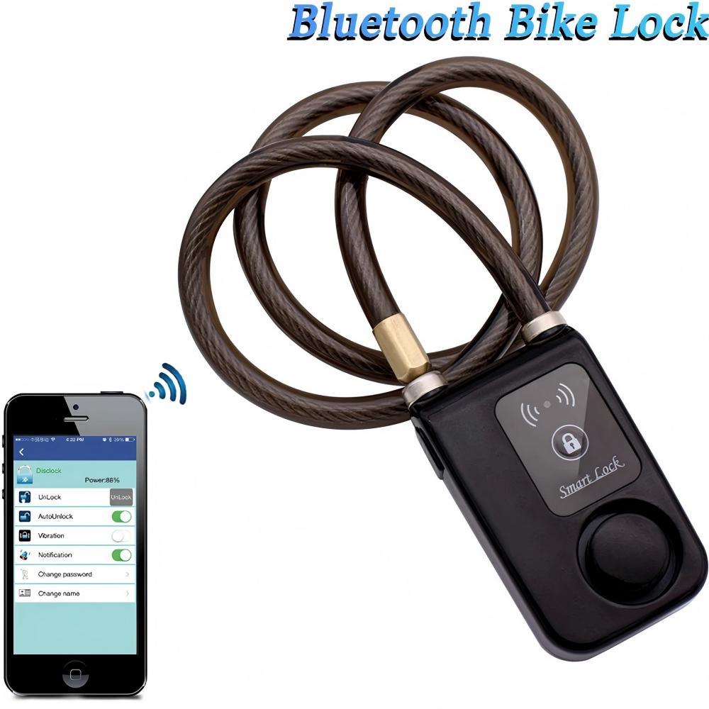 Bluetooth Smart Bike Lock Wate - Chain Lock Combination recension och pris