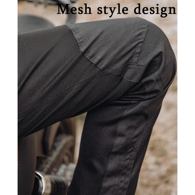 Summer Mesh Motorcycle Pants M - Cycling Commuter Trousers recension och pris