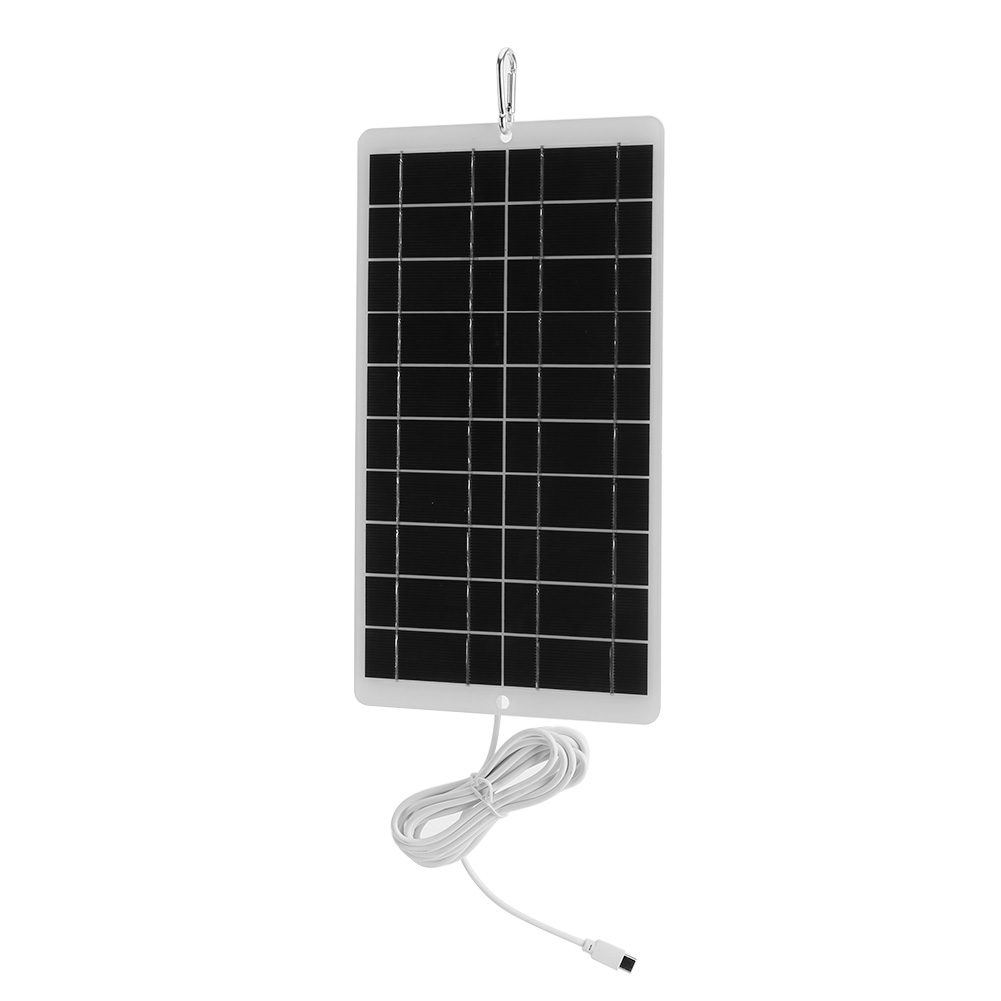8W 5V Portable Solar Battery C - Usb Charger Dynamo recension och pris