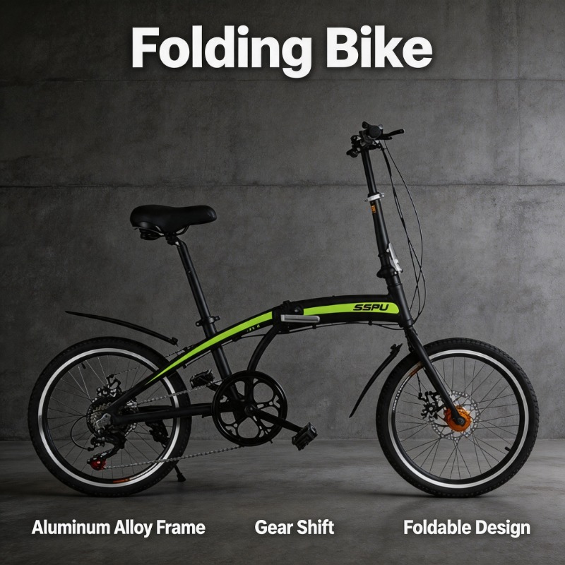 20 Inch Folding Bike - Lightwe - Commuter Biking recension och pris