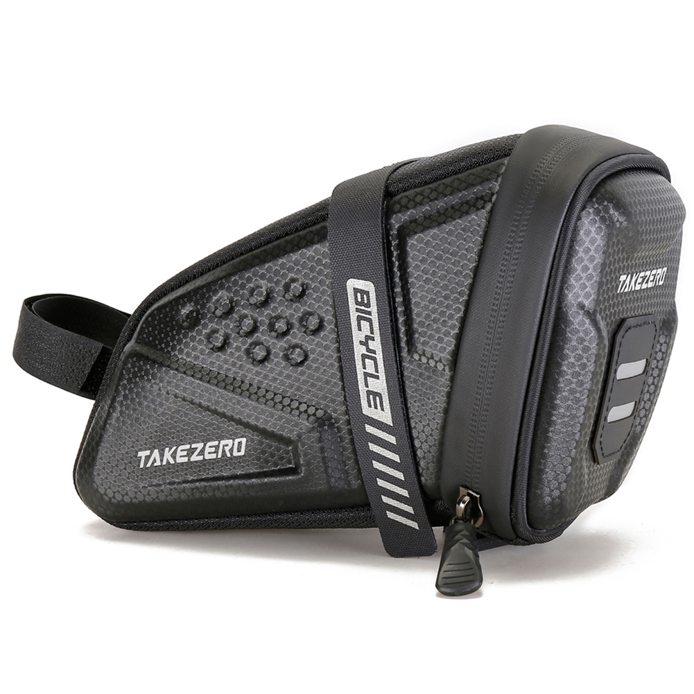Bicycle Tail Bag 1L EVA Hard S - Saddle Bag Under Seat recension och pris