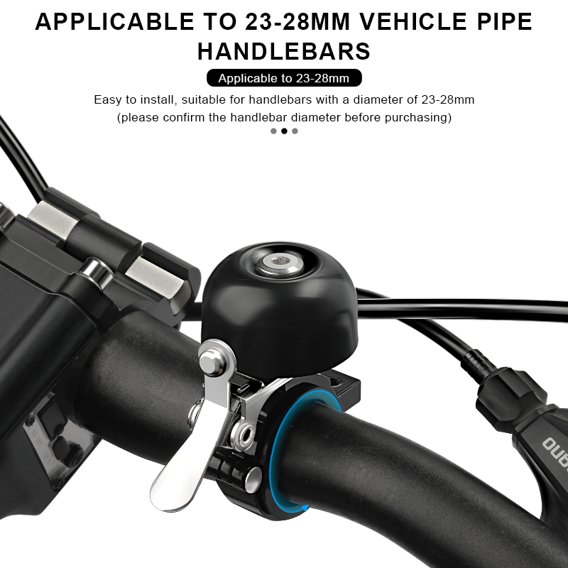RIDERACE Retro Bicycle Bell Co - Bell Handlebar Ring recension och pris