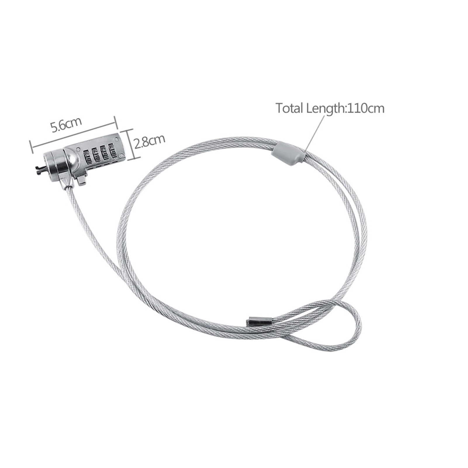 Laptop Theft Deterrent Laptop  - Chain Lock Combination recension och pris
