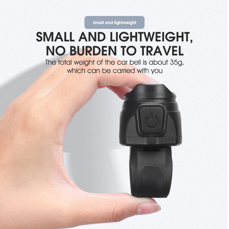 WEST BIKING Electric Bike Bell - Bell Handlebar Ring recension och pris