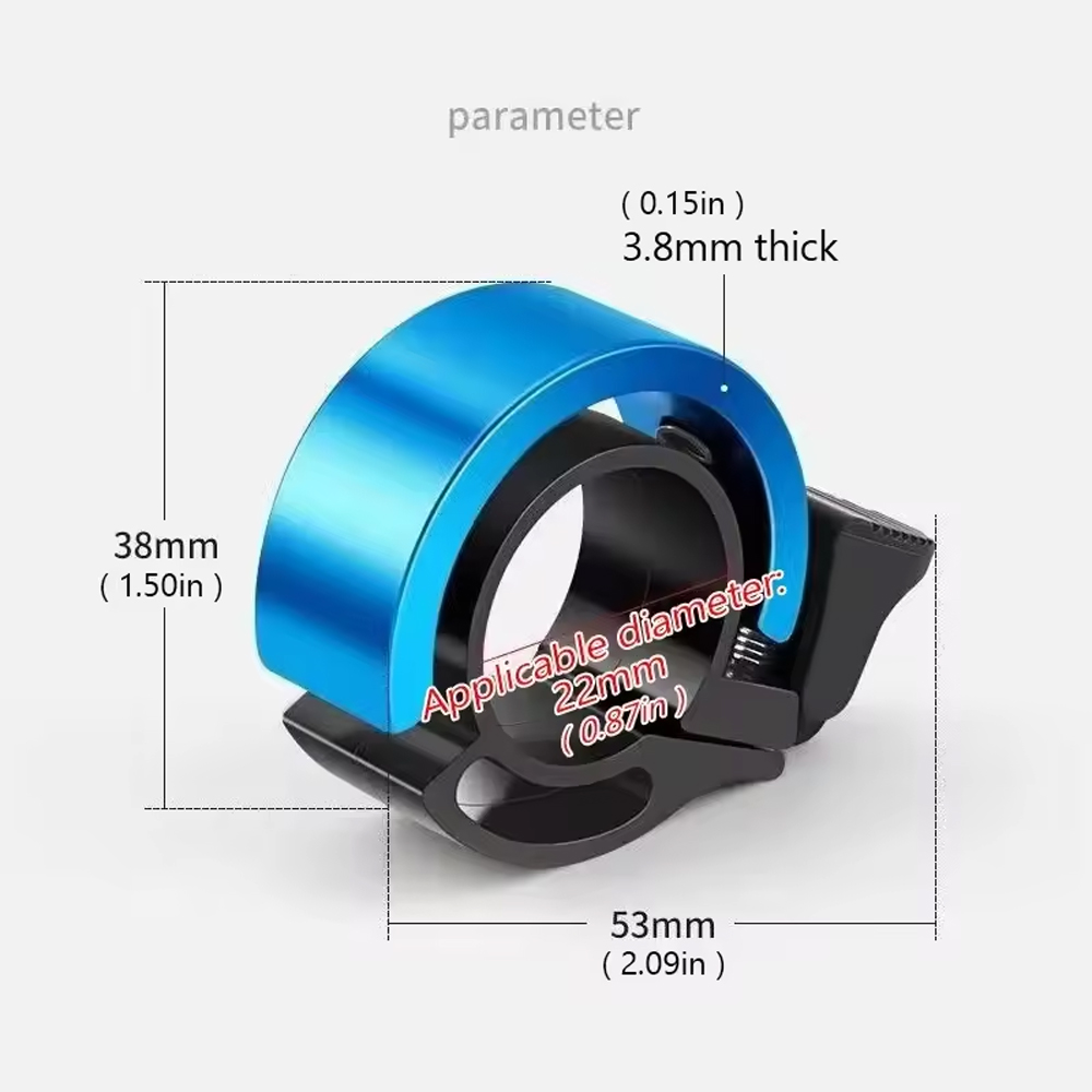 Loud Alloy Bicycle Bell Univer - Bell Handlebar Ring recension och pris