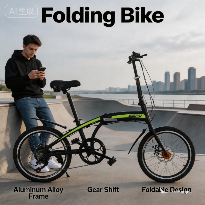 UltraLight 20 Inch Folding Bik - Commuter Biking recension och pris
