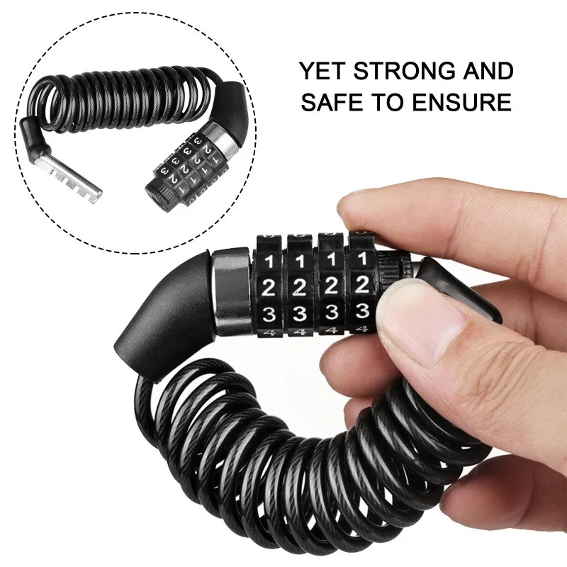 Motorcycle Bicycle Anti-Theft  - Chain Lock Combination recension och pris