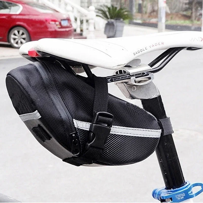 Reflective Strip Bike Saddle U - Saddle Bag Under Seat recension och pris