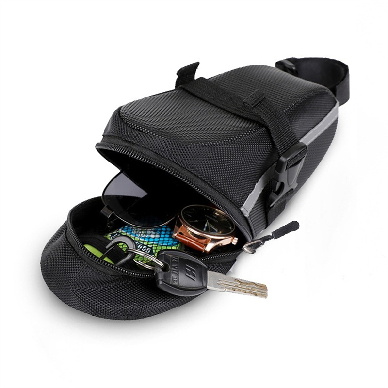 Reflective Strip Bike Saddle U - Saddle Bag Under Seat recension och pris