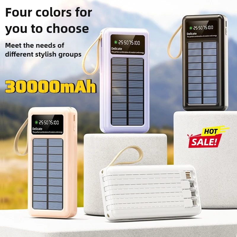 Solar Power Bank 20000mAh with - Usb Charger Dynamo recension och pris