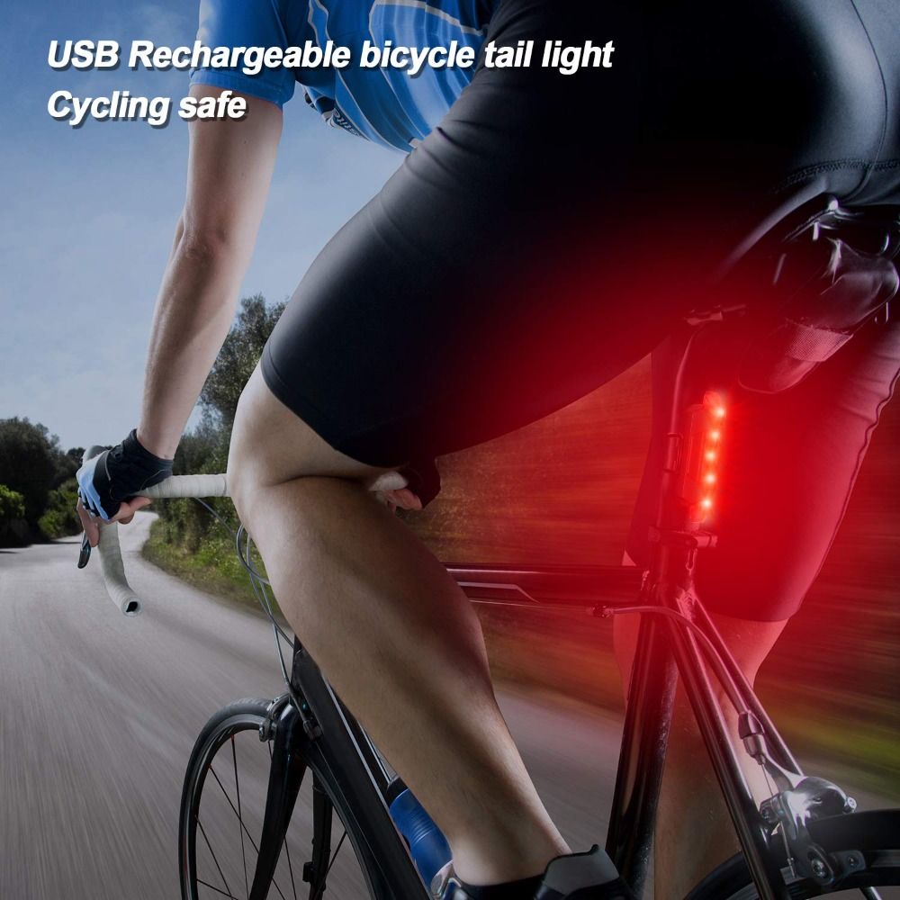 Rear Bicycle Light USB Recharg - Cycling In City recension och pris