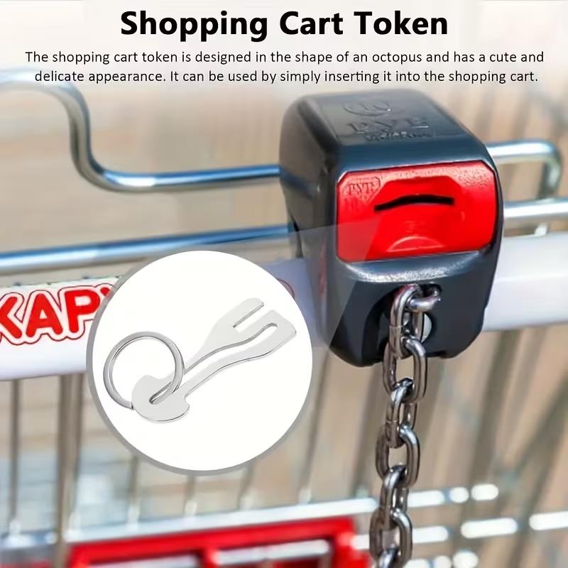 2pcs Reusable Shopping Cart To - Chain Lock Combination recension och pris