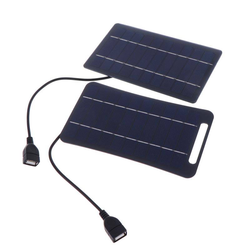 2W Solar Charger Portable W/US - Usb Charger Dynamo recension och pris