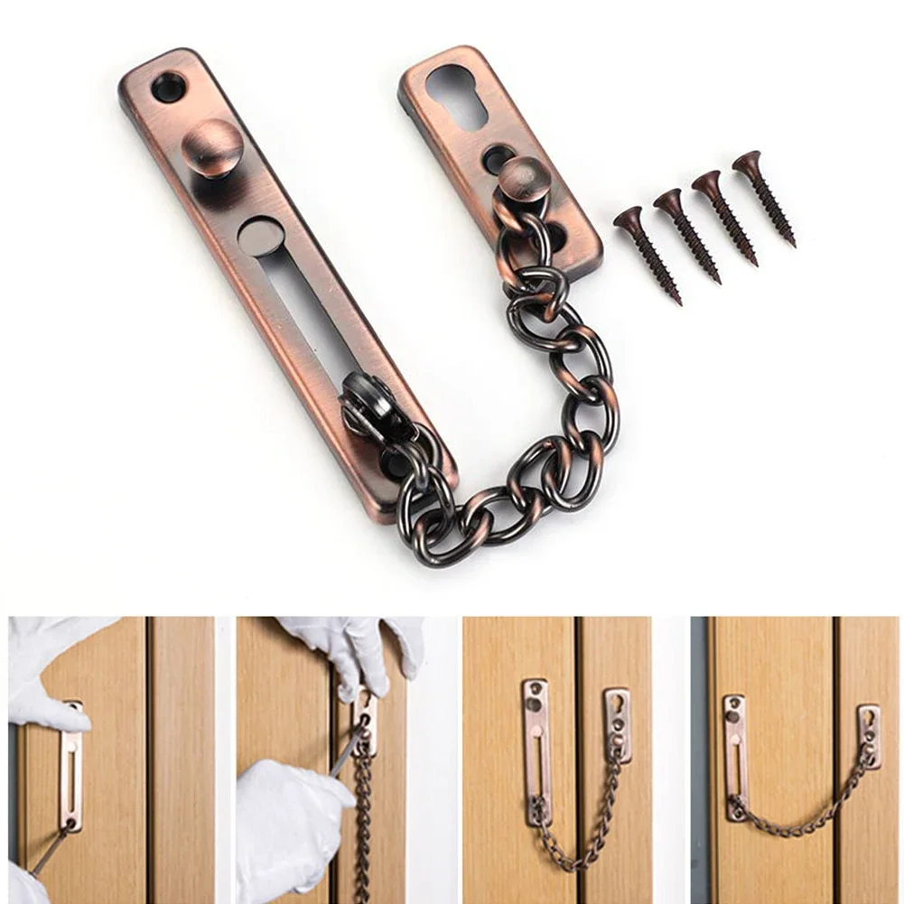 Door Chain with Lock Door Lock - Chain Lock Combination recension och pris