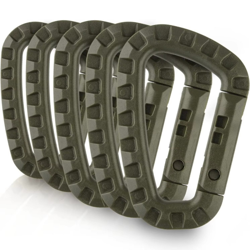 2/5/16Pcs Tactical Carabiner S - Chain Lock Combination recension och pris