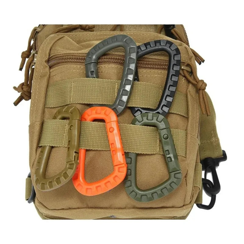 2/5/16Pcs Tactical Carabiner S - Chain Lock Combination recension och pris