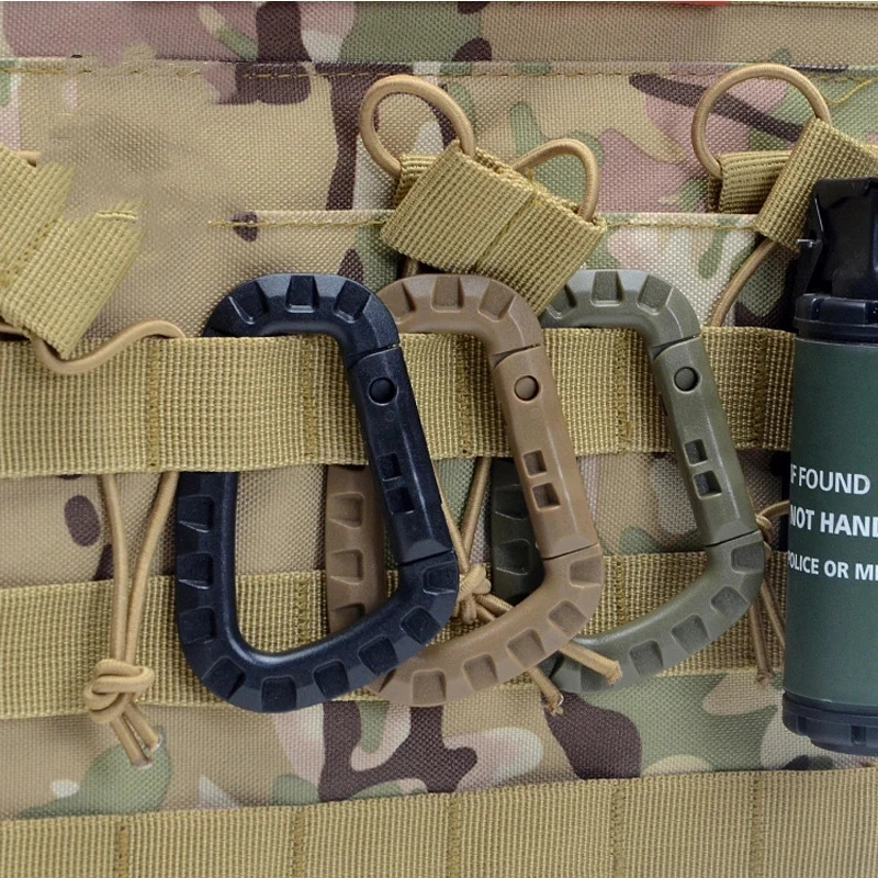 2/5/16Pcs Tactical Carabiner S - Chain Lock Combination recension och pris