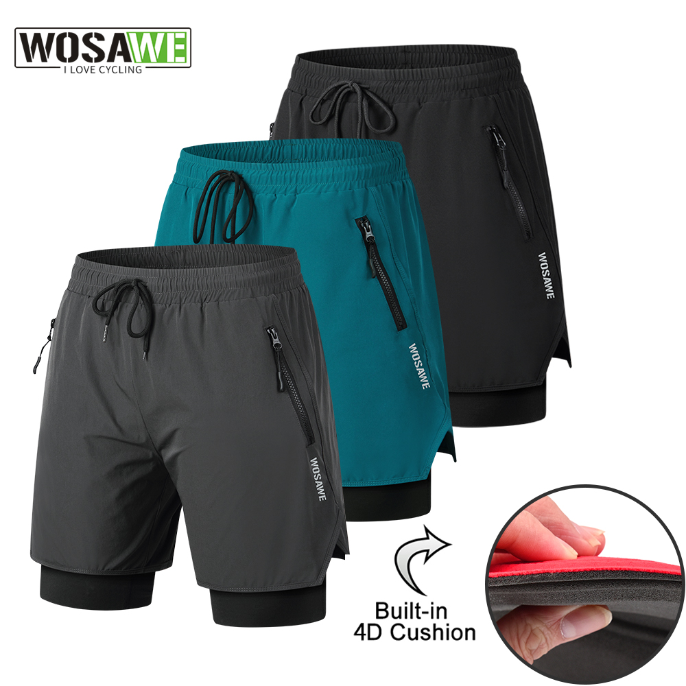 WOSAWE MTB Shorts Summer Men C - Cycling Commuter Trousers recension och pris