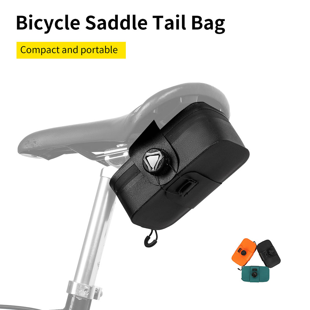 0.5L Portable Bike Tail Bag Wa - Saddle Bag Under Seat recension och pris
