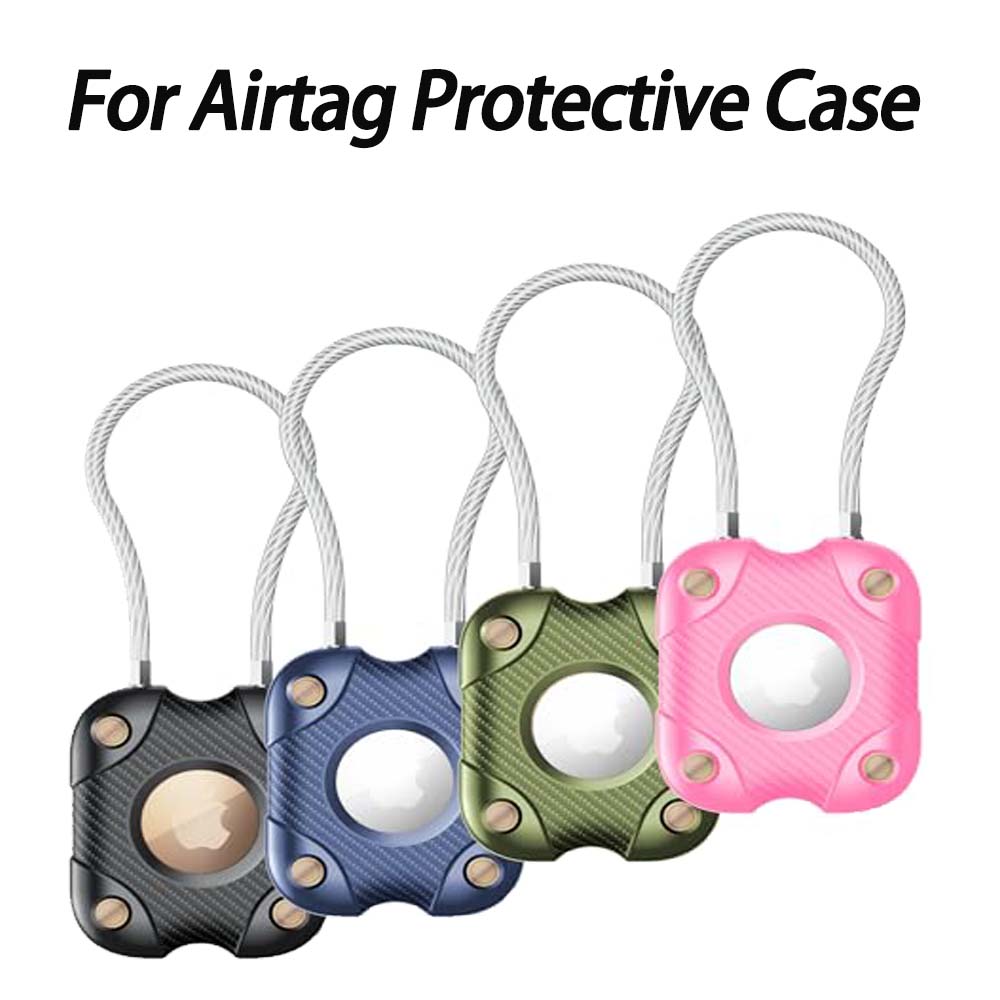 Airtag Holder with Wire Cable, - Chain Lock Combination recension och pris