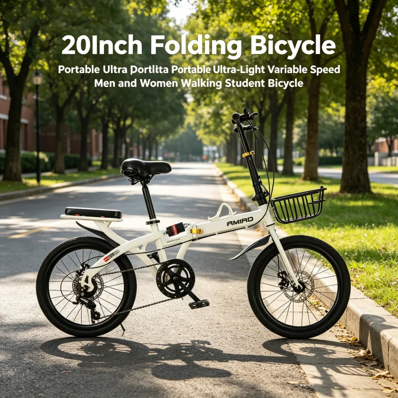 20-inch Ultra-Light Folding Bi - Commuter Biking recension och pris