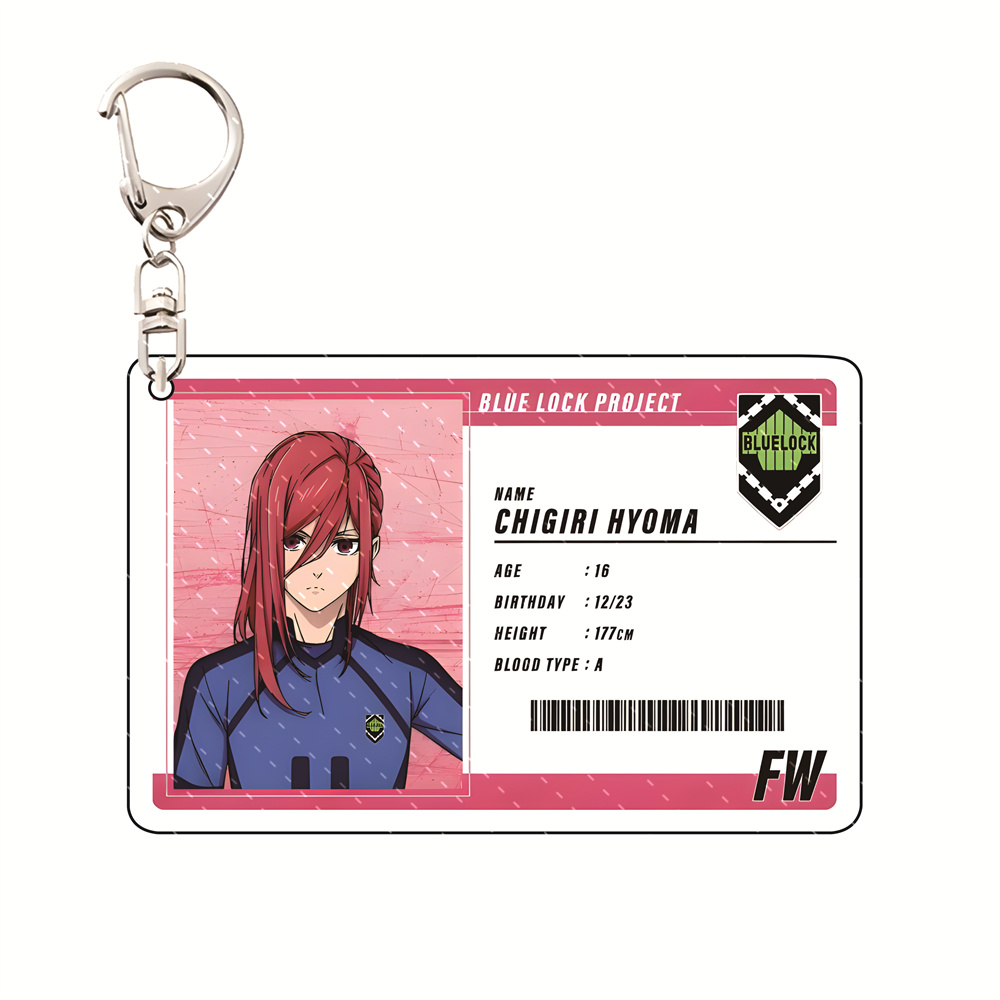 Blue Lock Player ID Card Versi - Chain Lock Combination recension och pris