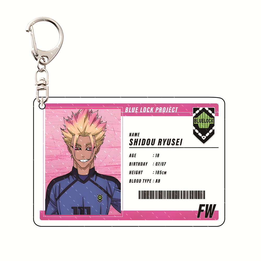 Blue Lock Player ID Card Versi - Chain Lock Combination recension och pris