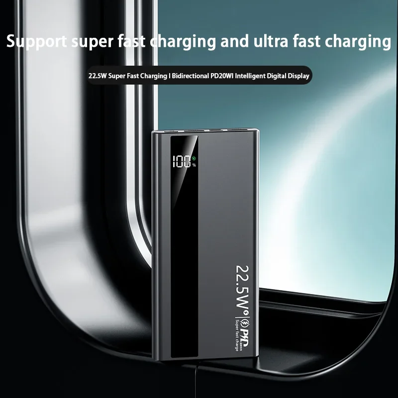 20000mAh Power Bank Fast Charg - Usb Charger Dynamo recension och pris