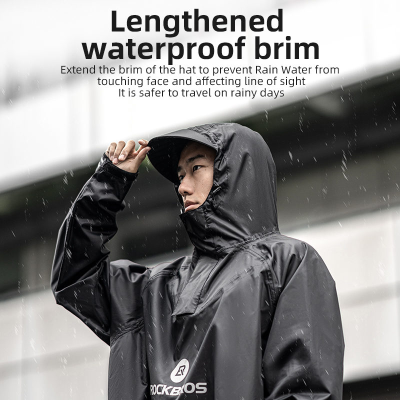 ROCKBROS Bicycle Raincoat Cycl - Cycling Commuter Rain Jacket recension och pris
